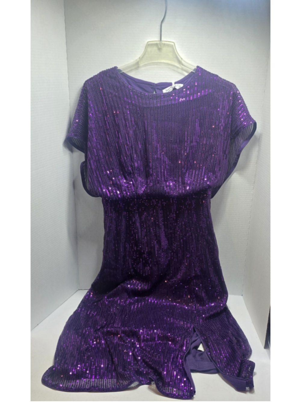 Women's Jasambac Purple Sequin Dress NWT Medium